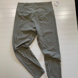 Free People FP Movement Large Never Better Leggings Sage Stone Army NWT $98 T10
